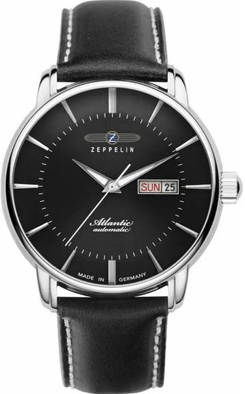 Zeppelin 8466-2 Atlantic automatisch heren horloge, Sieraden, Tassen en Uiterlijk, Horloges | Heren, Overige merken, Staal, Verzenden