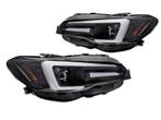 Koplampen Subaru Impreza WRX 14-22 Full LED Zwart, Ophalen of Verzenden, Nieuw