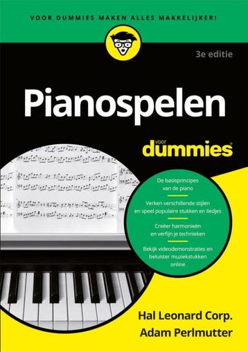 Pianospelen voor dummies / Voor Dummies - Adam Perlmutter, Boeken, Verzenden, Gelezen, Adam Perlmutter