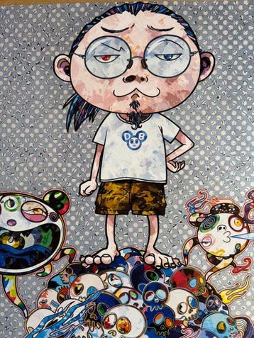 Takashi Murakami (1962) - Mr. DOB Comes to Play His Flute