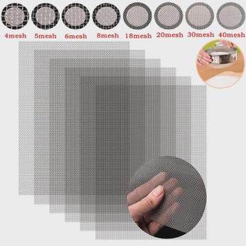 Roestvrij Staal Filterdoek - 304 Metaal Gaas - Diverse Mesh, Verzenden, Nieuw