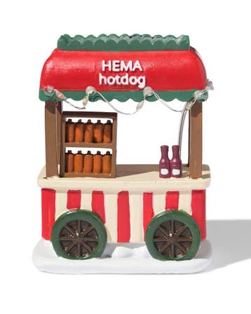 HEMA Hotdogkraam voor kerstdorp, Verzenden, Nieuw