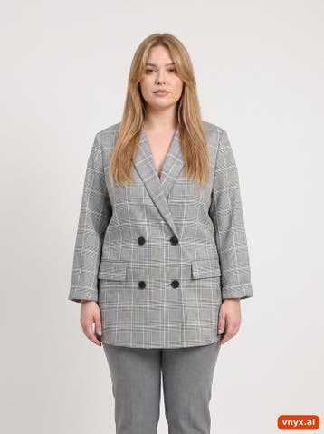 STRADIVARIUS Lange jassen Dames maat L Grijs Vintage, Ophalen of Verzenden, Nieuw