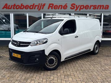 Opel Vivaro L2H1 | Financial Lease voor 162 p/mnd, Overige carrosserieën, Leder en Stof, Wit, 360° camera
