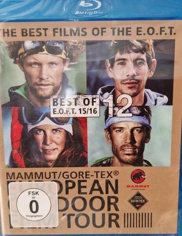 E.O.F.T European Outdoor Film Tour 12- Best of 15/16 - Blu-r, Verzenden, Nieuw in verpakking