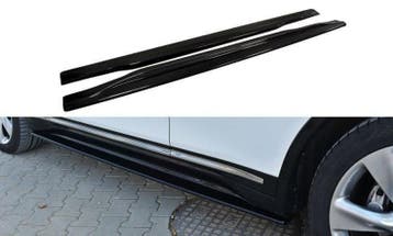 Zijskirts Diffusers Infiniti QX70 Glanzend Zwart, Ophalen of Verzenden, Nieuw