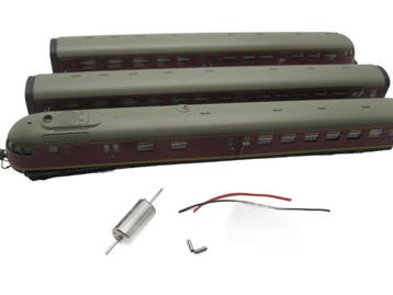 micromotor nf036 N ombouwset voor Fleischmann VT 12.5, BR, Hobby en Vrije tijd, Overige merken, Gelijkstroom, Verzenden, Overige typen