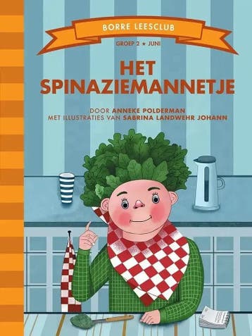 Het spinaziemannetje (groep 2), Boeken, Verzenden, Nieuw