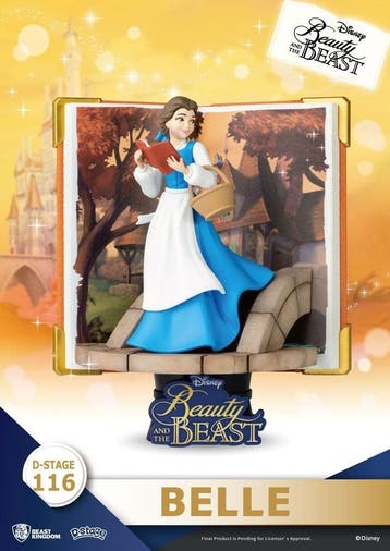 Disney Book Series D-Stage PVC Diorama Belle 13 cm, Verzamelen, Disney, Ophalen of Verzenden, Nieuw