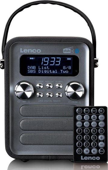 Radio op batterijen - Draagbare DAB Radio - Noodradio - PDR-, Verzenden, Zo goed als nieuw