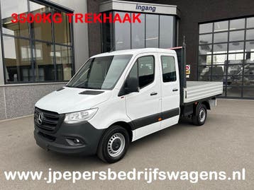 Zakelijke Lease |  Mercedes-Benz Sprinter 315 CDI L2 D.C Ope, Stof, Gebruikt, Wit, Mercedes-Benz