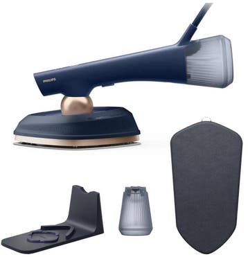 Philips OneTurn 2-in-1 hybride strijkijzer &amp; stomer met, Ophalen of Verzenden, Zo goed als nieuw