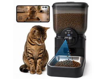 MYBOT Automatische Voerbak met Camera - Kat en Hond -, Verzenden, Nieuw