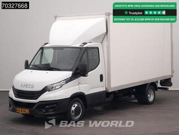Iveco Daily 35C16 3.0L Laadklep Dubbellucht Bakwagen Airco C, Stof, Gebruikt, Euro 6, Iveco