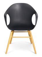 Kristalia Elephant Stoel, 4-poot, eiken-zwart, Huis en Inrichting, Stoelen, Ophalen of Verzenden, Gebruikt, Zwart