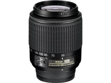 Nikon AF-S DX NIKKOR 55-200 mm F4.0-5.6 ED G 52 mm filter, Verzenden, Nieuw