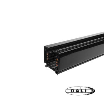 DALI 3-FASE RAIL | 300CM | ZWART, Nieuw