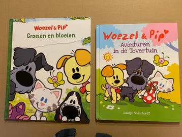 2 Boeken Woezel en Pip in nieuwstaat, Ophalen of Verzenden, Zo goed als nieuw, Fictie algemeen, 4 jaar