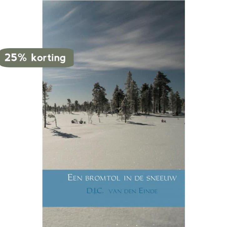 Een bromtol in de sneeuw - D.J.C. van den Einde, Boeken, Romans, Gelezen, Verzenden