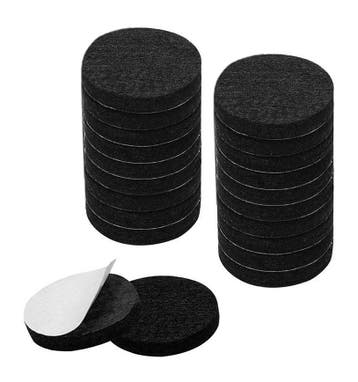 Set van 16 anti-kras meubelviltglijders (19 mm, met plaklaa, Ophalen of Verzenden, Nieuw