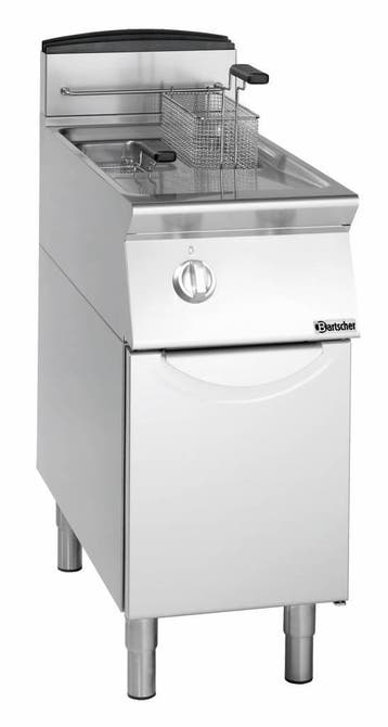 Bartscher Gas friteuse met onderbouw 2 x 8 Liter, Verzenden, Nieuw in verpakking