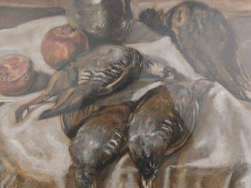 Escuela Impresionista Europea (XX) - Bodegón de Aves