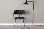 Eetkamerstoel - Livia - Bloemenprint - Fluweel - Jörn, Huis en Inrichting, Stoelen, Verzenden, Nieuw