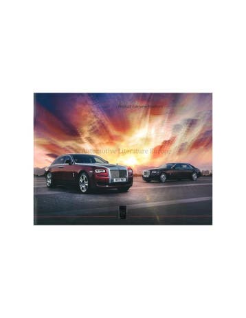 2015 ROLLS ROYCE GHOST BROCHURE ENGELS, Nieuw, Author