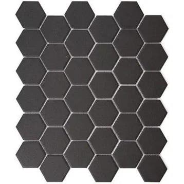 Vloer & Wand Mozaïek Tegels Aquacolor Porcelain Antracite.., Keramiek, Nieuw, Ophalen of Verzenden, 20 tot 40 cm