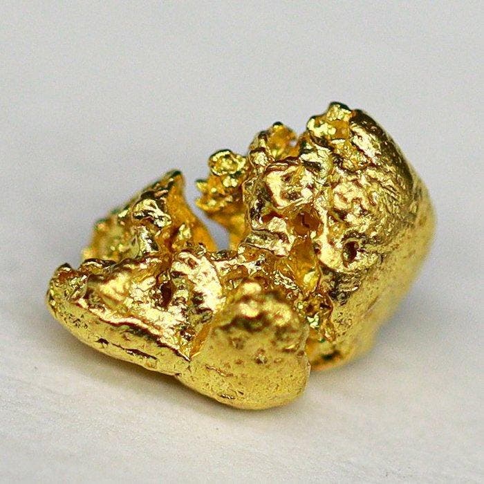 Goud Goud nugget- 0.41 g - (1), Verzamelen, Mineralen en Fossielen