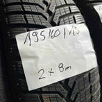 2 x Vredestein Snowtrac 3 195-60-15 Winterbanden 8mm, Gebruikt, 15 inch, Band(en), Personenwagen