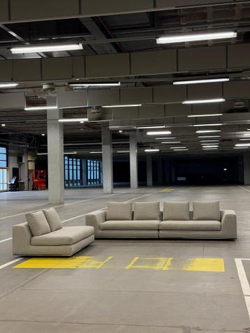 Minotti Hamilton Hoekbank | Modulair | NIEUWSTAAT + Garantie, 300 cm of meer, Ophalen of Verzenden, Zo goed als nieuw, Bank Hoekbank Bankstel Bankje Loungebank Banken Chaise Lounge 
