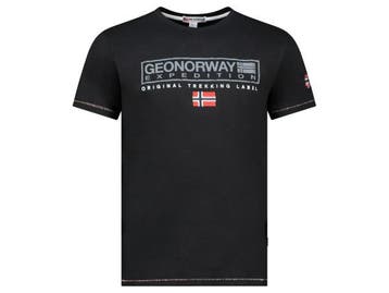Veiling - Geographical Norway Jasic Shirt Zwart - M, Nieuw