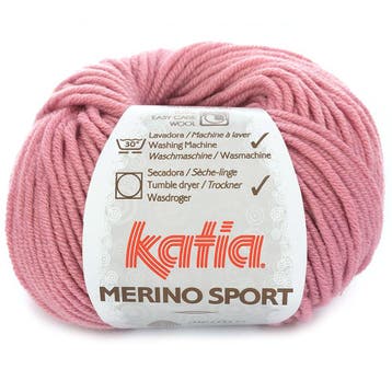 Katia Concept Merino Sport - 28 donkerroze - Wol Garen, Ophalen of Verzenden, Nieuw