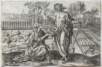 Marten De Vos (1532-1603), after - Noli me tangere