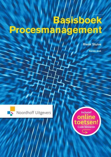 9789001833978 Procesmanagement | Tweedehands, Verzenden, Zo goed als nieuw, Rienk Stuive