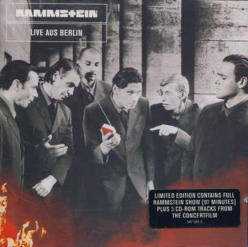 cd - Rammstein - Live Aus Berlin, Verzenden, Zo goed als nieuw