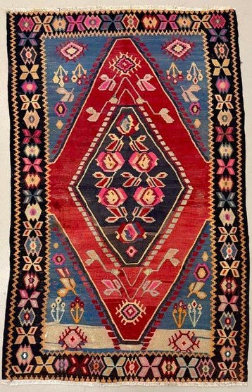 Anatol - Kelim - 225 cm - 141 cm, Nieuw