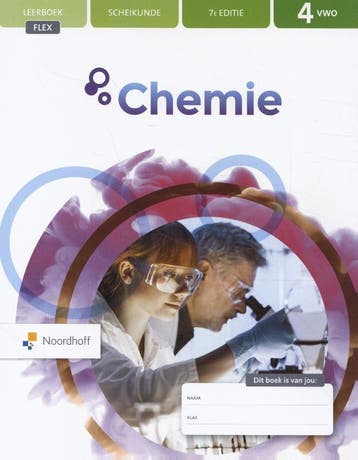 Chemie vwo 4 FLEX leerboek 9789001292355, Zo goed als nieuw
