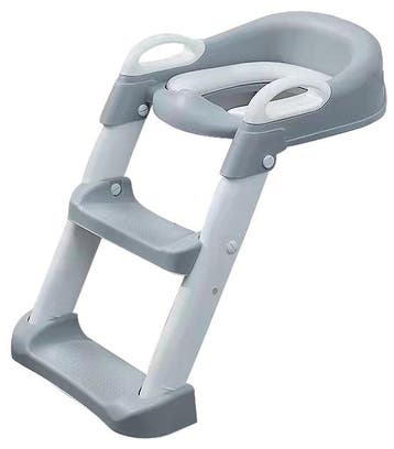 Eco Toys Grijs Toilettrainer met Trapje, Verzenden, Nieuw