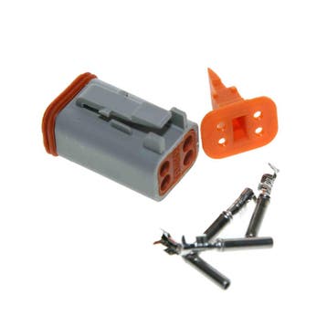 Deutsch-DT 4-pins connector, Losse 4-pins female, Auto-onderdelen, Ophalen of Verzenden, Nieuw