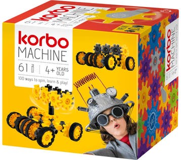 Korbo machine 61 (kinder bouwsets, Constructie speelgoed), Verzenden, Nieuw