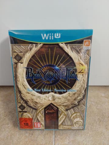 Bayonetta 2 First Print edition (Nintendo Wii U nieuw), Spelcomputers en Games, Ophalen of Verzenden, Nieuw