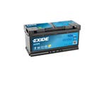 Exide AGM accu | EK1060 | 12V 106Ah, Auto-onderdelen, Accu's en Toebehoren, Ophalen of Verzenden, Nieuw