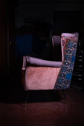 GpuntoStudio - GpuntoStudio - Fauteuil - Wol, Textiel -, Antiek en Kunst