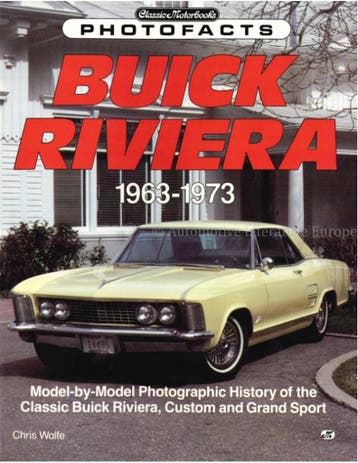 BUICK RIVIERA 1963 - 1973 (CLASSIC MOTORBOOKS PHOTOFACTS), Nieuw, Author