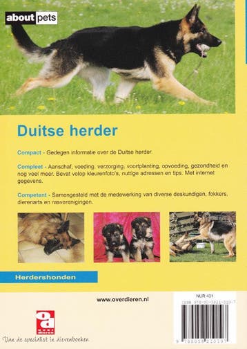 De Duitse herder / Over Dieren 9789058210197 R. Bolmans, Verzenden, Gelezen, R. Bolmans