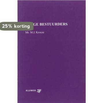 Bange bestuurders - M.J. Kroeze 9789013034059, Verzenden, Gelezen, M.J. Kroeze