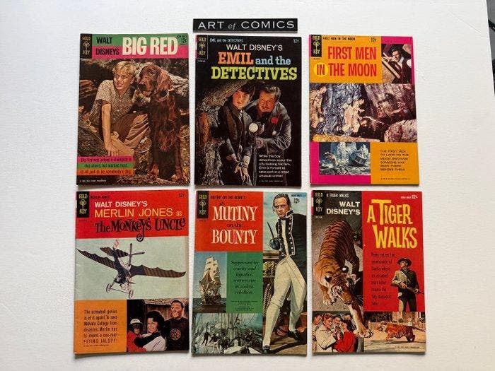 Walt Disneys Movie Comics 6 Titles - 6 Comic collection -, Boeken, Strips | Comics
