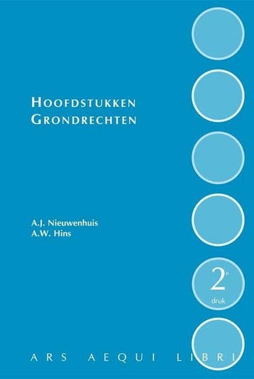 9789069167350 Hoofdstukken grondrechten | Tweedehands, Verzenden, Zo goed als nieuw, Aernout J. Nieuwenhuis